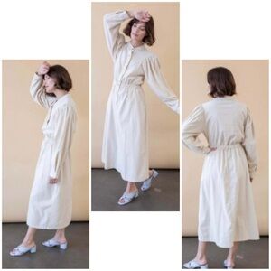 💥PRICE DROP💥 AUDREY DRESS - CREAM CORD